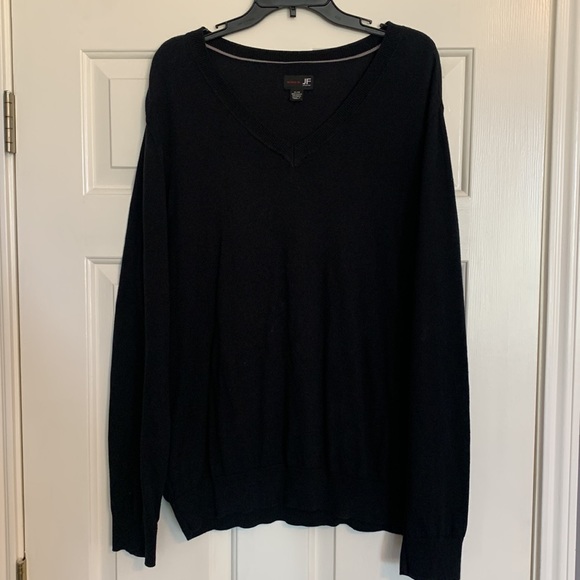 Mens J Ferrar v-neck sweater - Picture 4 of 4